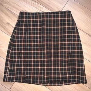 Brandy Melville plaid skirt